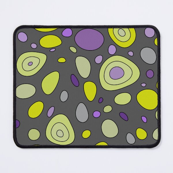 Item preview, Colorful dance of stones- dark grey, yellow, purple, green. designed and sold by My-fake-places.