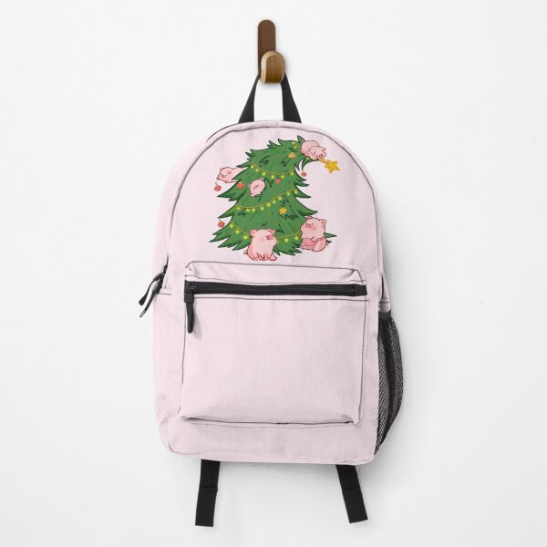 Item preview, Pigs cute funny christmas tree designed and sold by BeebooDesign.