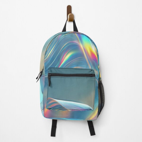 Item preview, Mesmerizing Iridescent Wave: A Symphony of Light and Color, Unique designed and sold by villacreativa.