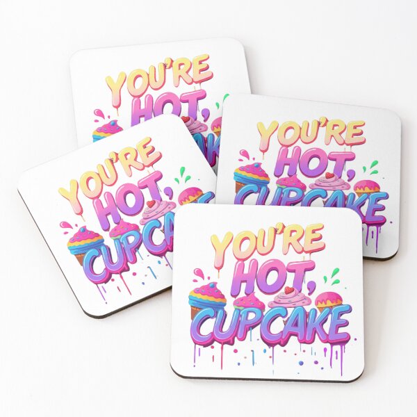 Aperçu de l'œuvre You're Hot, Cupcake créée et vendue par TalariaDesign.