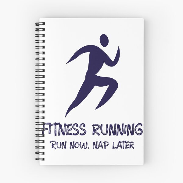 Item preview, Fitness running. Run now, nap later designed and sold by FirstTimeTees.