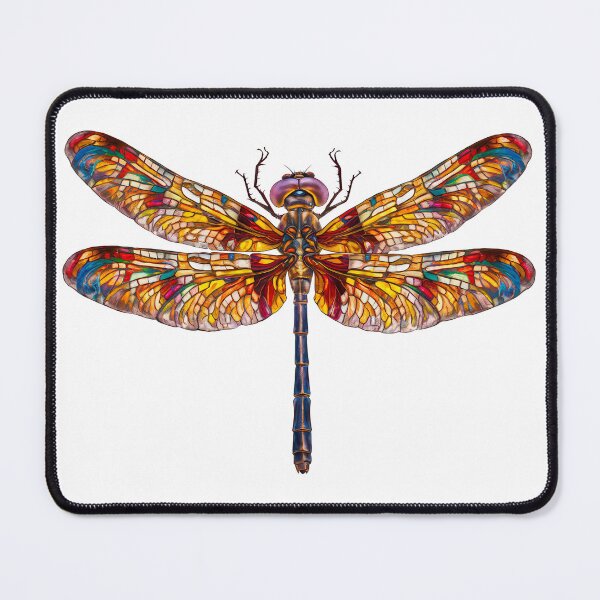Item preview, Stained Glass Dragonfly designed and sold by Angry Swan Designs.