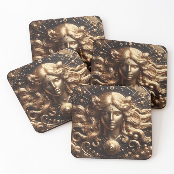 Item preview, Virgo Zodiac Sign designed and sold by GalleryBrisArt.