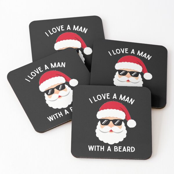 Item preview, Santa I Love A Man With A Beard designed and sold by Alex Songs.