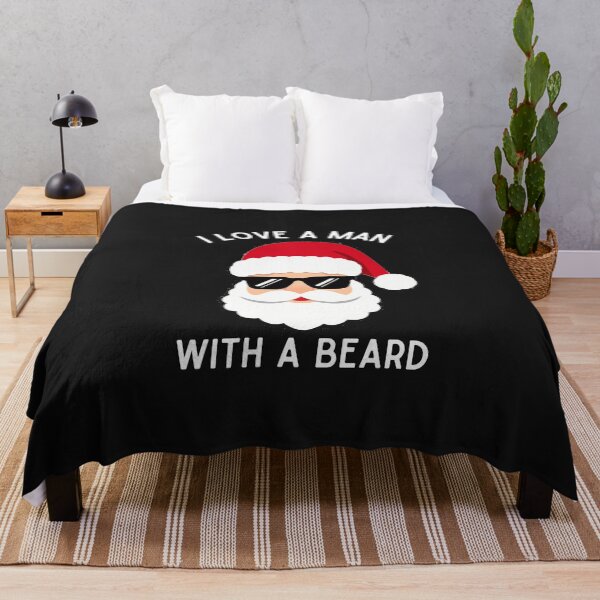 Item preview, Santa I Love A Man With A Beard designed and sold by Alex Songs.