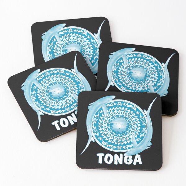 Item preview, Tonga blue sharks designed and sold by NicGrayGraphic.
