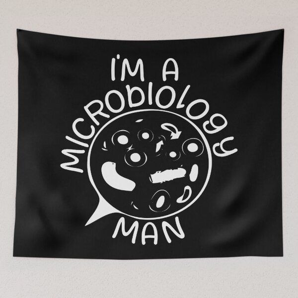 Item preview, I’m a Microbiology Man – Science & Laboratory Design – Scientist Gift designed and sold by sednalafandy79.