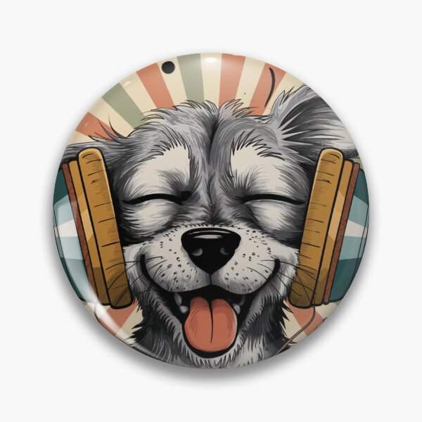 Item preview, Smiling Musical Dog designed and sold by JoyInk.