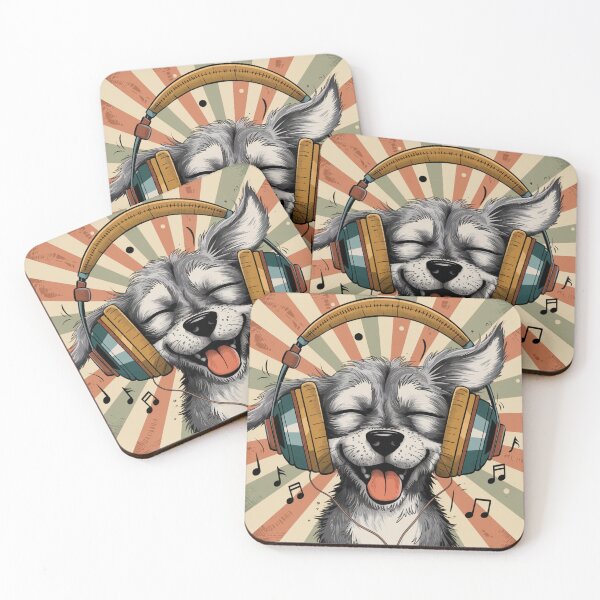 Item preview, Smiling Musical Dog designed and sold by JoyInk.