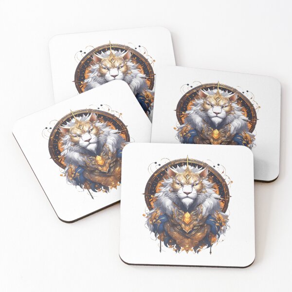 Item preview, Regal Lyran Warrior | Majestic Cosmic Lion Art designed and sold by MystiqSlav.