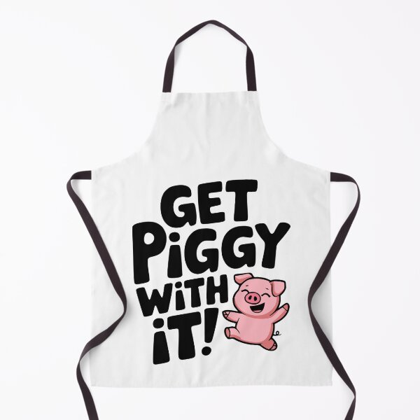 Item preview, Get Piggy With It! Cute Dancing Pig Pun designed and sold by PMCreative.
