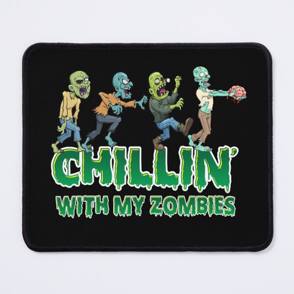 Item preview, Chillin with My Zombies Halloween Design designed and sold by PNGShop.