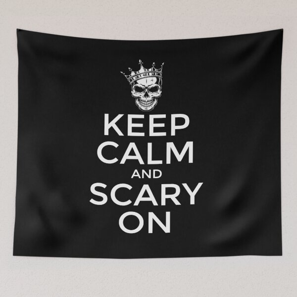 Item preview, Keep Calm And Scary On Halloween Design designed and sold by PNGShop.