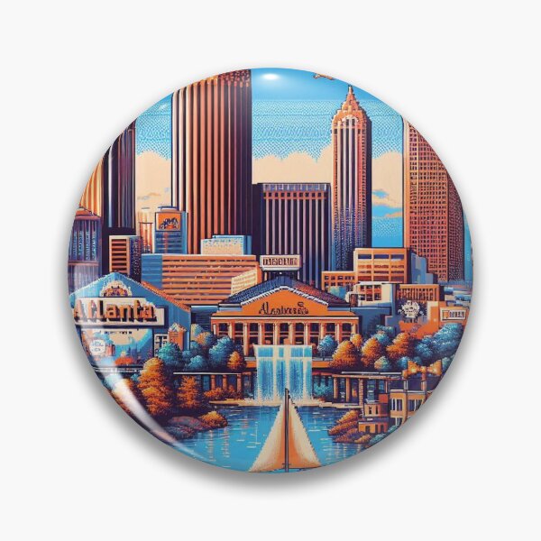 Artikelvorschau, Atlanta 8BIT entworfen und verkauft von TheBigOwl.