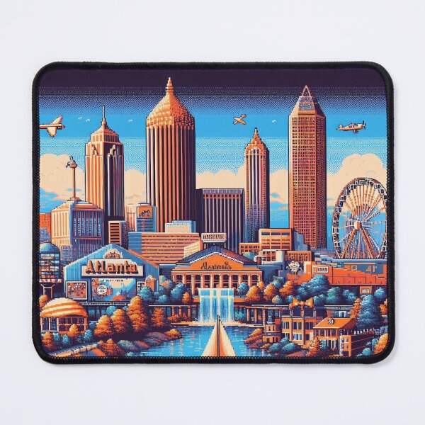 Item preview, Atlanta 8BIT  designed and sold by TheBigOwl.