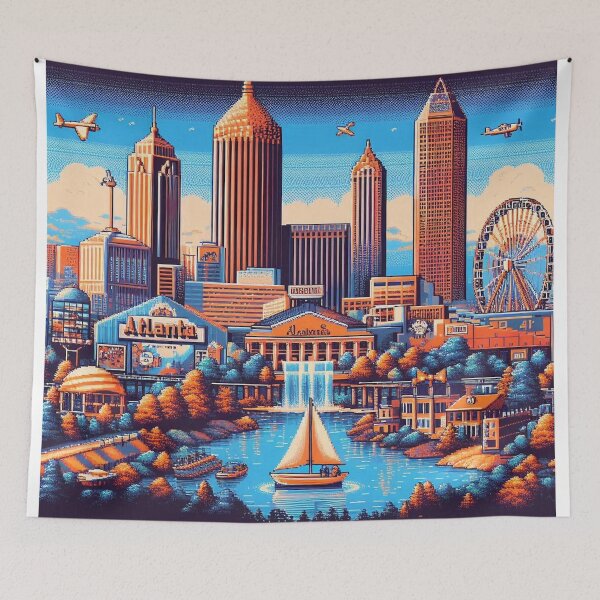 Item preview, Atlanta 8BIT  designed and sold by TheBigOwl.