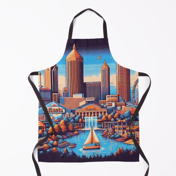 Item preview, Atlanta 8BIT  designed and sold by TheBigOwl.