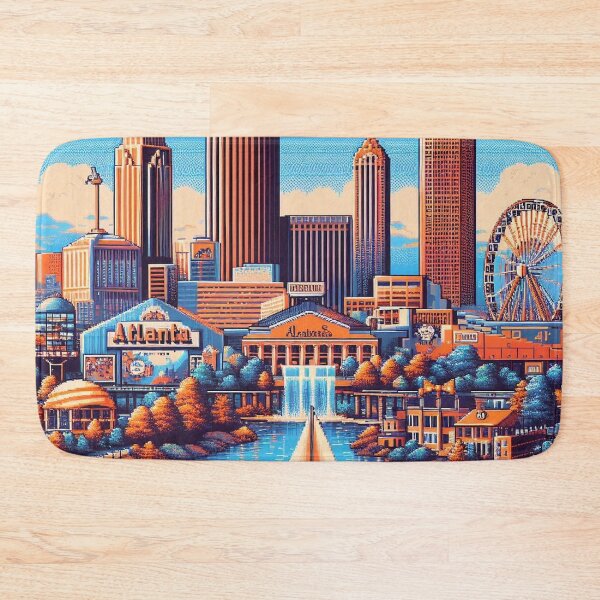 Item preview, Atlanta 8BIT  designed and sold by TheBigOwl.