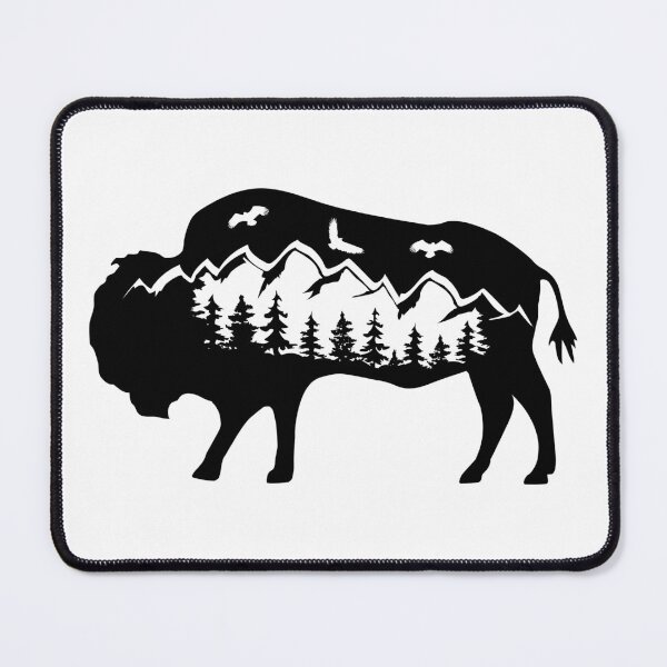 Item preview, Fantasy Art Mountain Bison designed and sold by MagnoliaLake.