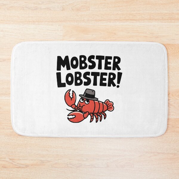 Item preview, Mobster Lobster! Cute Mafia Lobster Pun designed and sold by PMCreative.