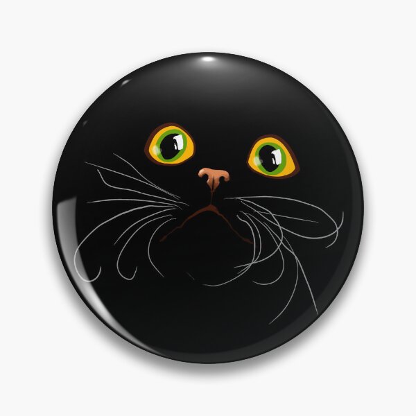 Item preview, Huge Cat Eyes - Funny Sketch, Humorous Illustration, Surprised, Scared, Funny Design for Cat Lovers, Gift Ideas and Creative Products designed and sold by Nadja Leutloff.