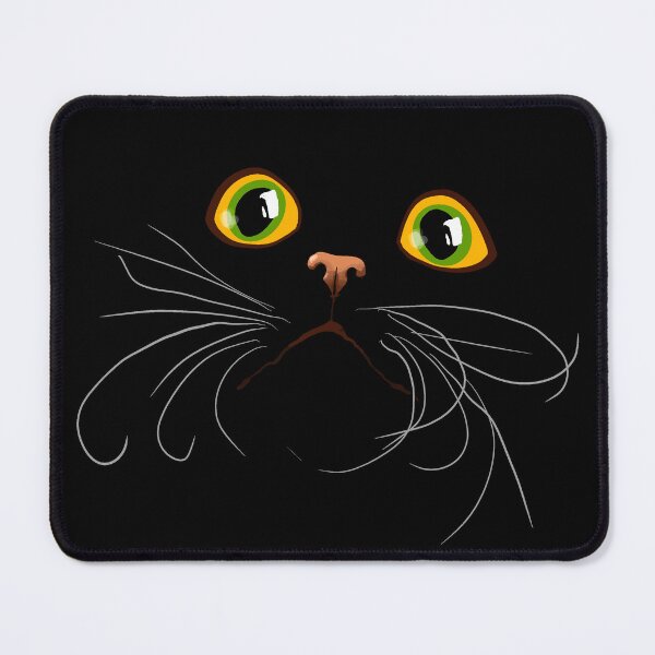 Item preview, Huge Cat Eyes - Funny Sketch, Humorous Illustration, Surprised, Scared, Funny Design for Cat Lovers, Gift Ideas and Creative Products designed and sold by Nadja Leutloff.