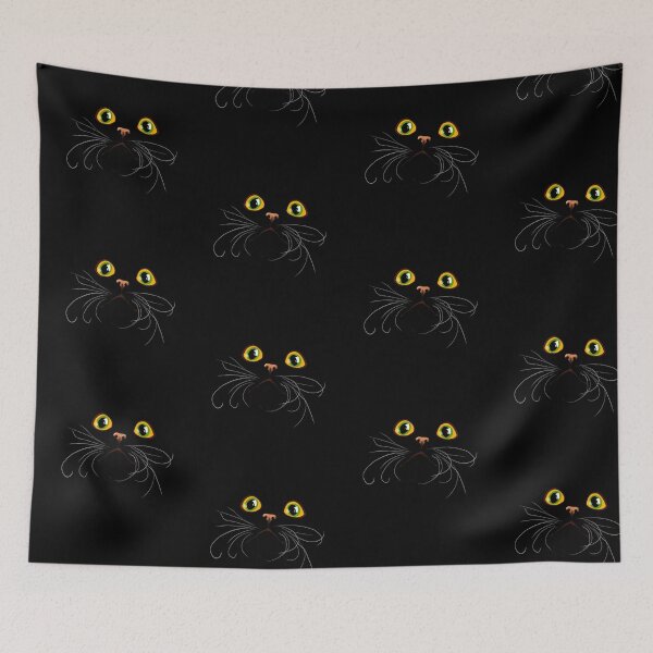 Item preview, Huge Cat Eyes - Funny Sketch, Humorous Illustration, Surprised, Scared, Funny Design for Cat Lovers, Gift Ideas and Creative Products designed and sold by Nadja Leutloff.