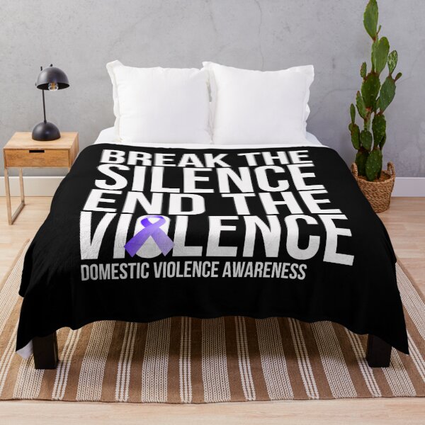 Item preview, Break The Silence End The Violence Domestic Violence Awareness designed and sold by PNGShop.