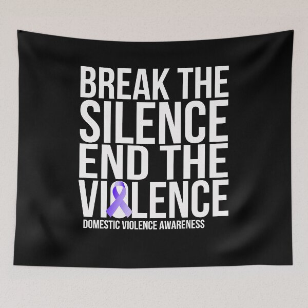 Item preview, Break The Silence End The Violence Domestic Violence Awareness designed and sold by PNGShop.