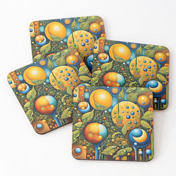 Item preview, Orbs in foliage 7 designed and sold by George Hutton Hunter.