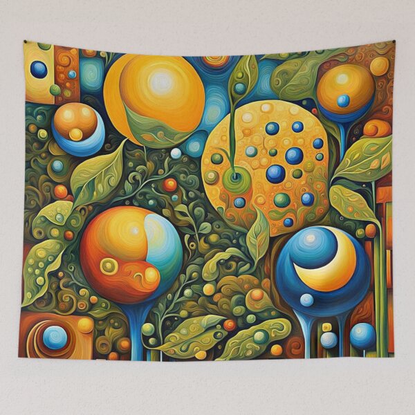 Item preview, Orbs in foliage 7 designed and sold by George Hutton Hunter.