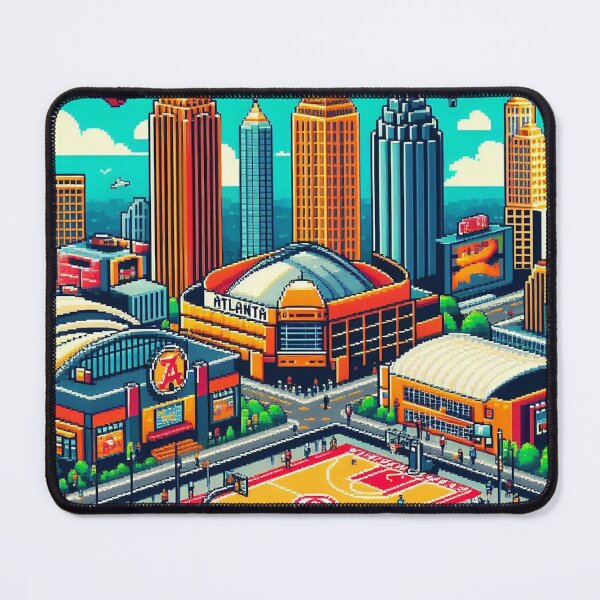 Item preview, Atlanta seen as 8bit  designed and sold by TheBigOwl.