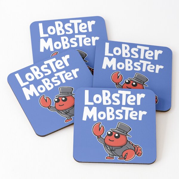 Item preview, Lobster Mobster! Cute Mafia Lobster Pun designed and sold by PMCreative.