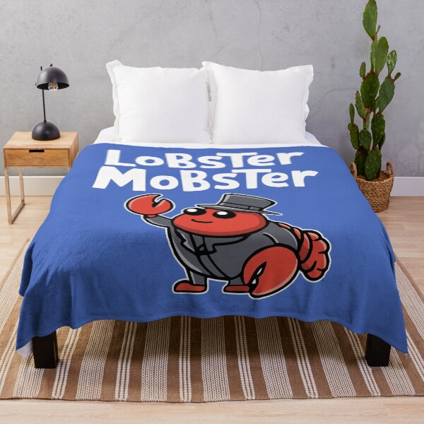 Item preview, Lobster Mobster! Cute Mafia Lobster Pun designed and sold by PMCreative.