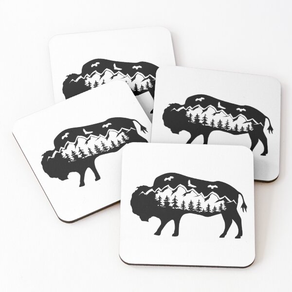 Item preview, Fantasy Art Mountain Bison designed and sold by MagnoliaLake.
