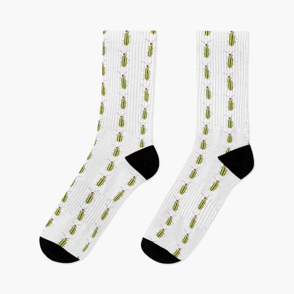 Item preview, Striped Cucumber Beetle: Acalymma vittatum designed and sold by Benny-and-Bea.