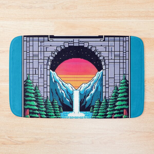 Item preview, Yosemite 8Bit Inspired Entrance designed and sold by TheBigOwl.