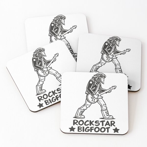 Item preview, Rockstar Bigfoot Design T-Shirt – Funny and Cool Sasquatch Apparel – Mythical Creature Gift Idea – Legendary Bigfoot Fans Must-Have designed and sold by Colorful-Garden.