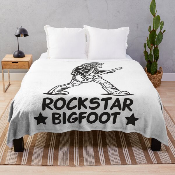 Item preview, Rockstar Bigfoot Design T-Shirt – Funny and Cool Sasquatch Apparel – Mythical Creature Gift Idea – Legendary Bigfoot Fans Must-Have designed and sold by Colorful-Garden.