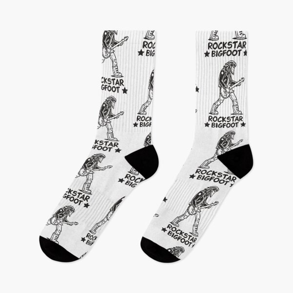 Item preview, Rockstar Bigfoot Design T-Shirt – Funny and Cool Sasquatch Apparel – Mythical Creature Gift Idea – Legendary Bigfoot Fans Must-Have designed and sold by Colorful-Garden.