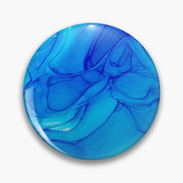Item preview, Bright blue inks designed and sold by sandigitalart.