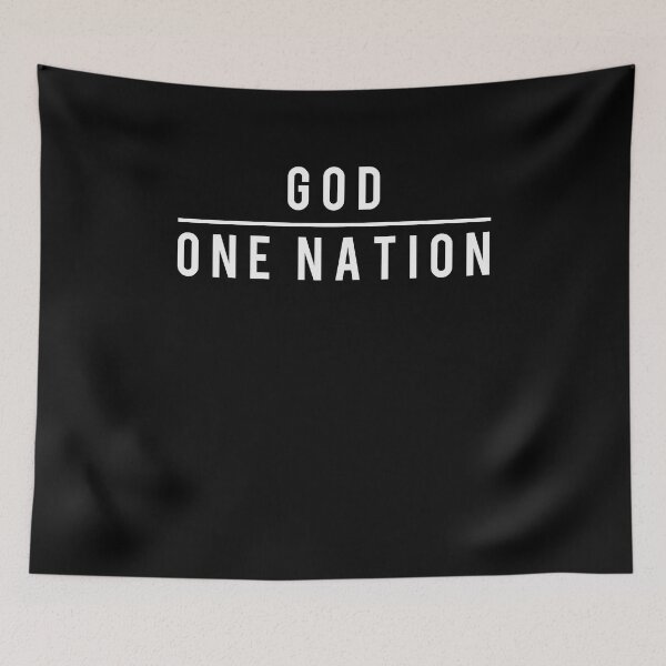 Item preview, God One Nation Religious Design designed and sold by PNGShop.