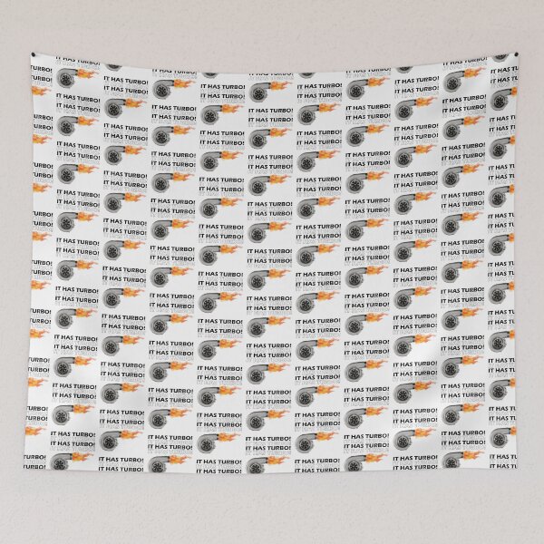 Item preview, Tiene una fuente divertida y en negrita del turbocompresor. designed and sold by TheRainFamily.