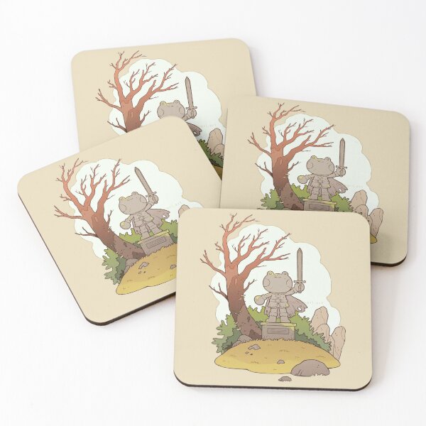 Item preview, The monument of brave frog designed and sold by AthossCamila.
