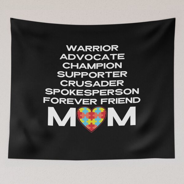 Item preview, Autism Mom Hero Autism Awareness designed and sold by PNGShop.