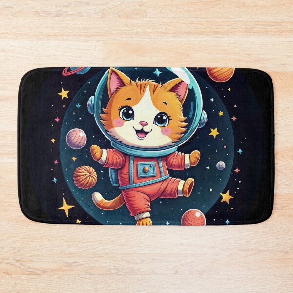 Item preview, T-Shirt Design Trending: CAT IN SPACE designed and sold by ForeverPrintsOK.