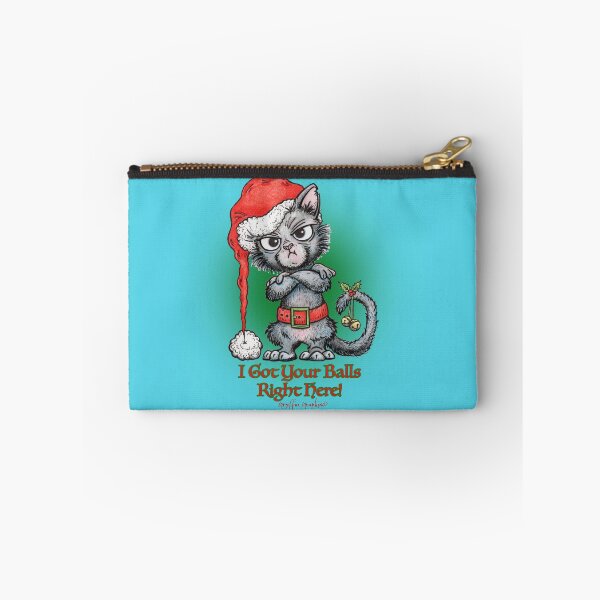 Item preview, Christmas Crabby Cat designed and sold by Gryffin Graphix.