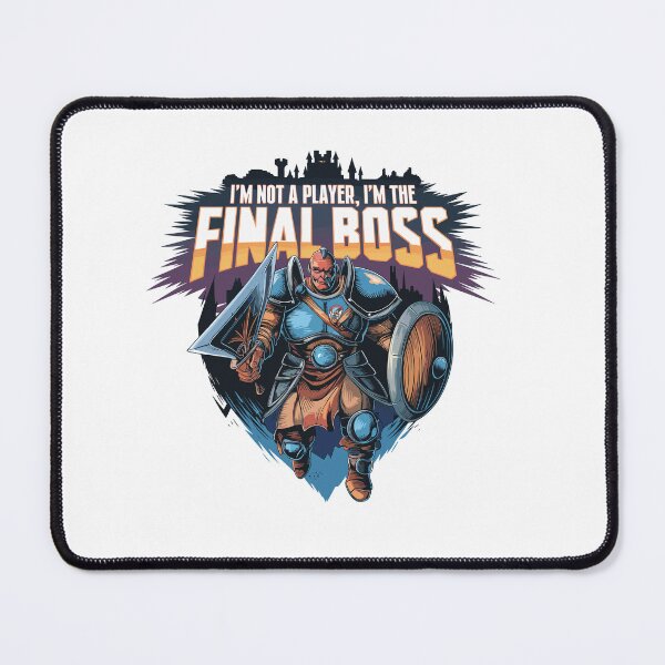 Item preview, I'm The Final Boss - Powerful Character designed and sold by MrERNST.