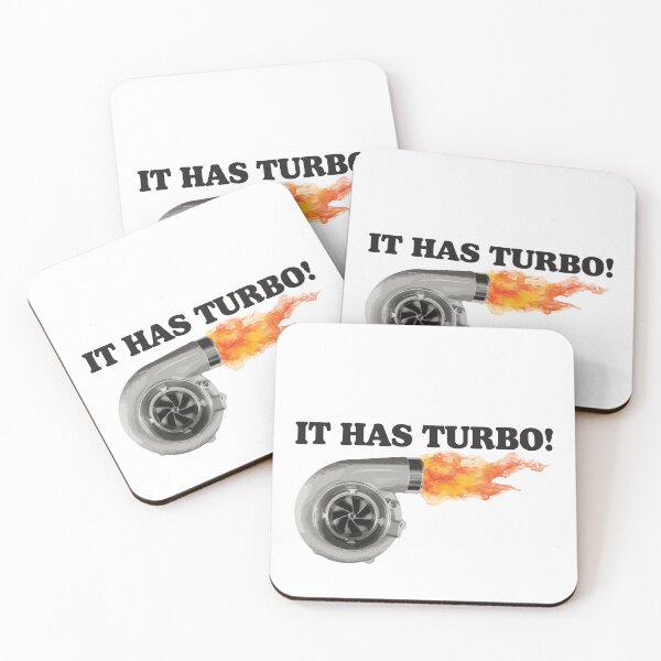 Item preview, It has turbo funny turbocharger with bold font designed and sold by TheRainFamily.