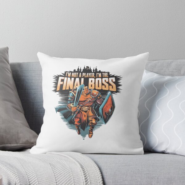 Item preview, I'm The Final Boss - Powerful Character designed and sold by MrERNST.